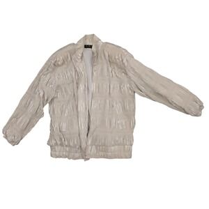 A.D.S. Jacket American Designer Style San Francisco‎ Shimmery Metallic L
